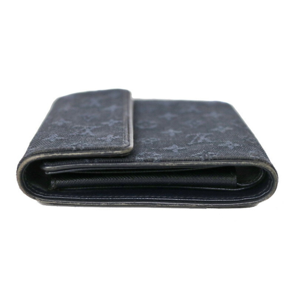 Louis Vuitton Carte Porte Bie Wallet Blue lan LV Trifold - Picture 4 of 6
